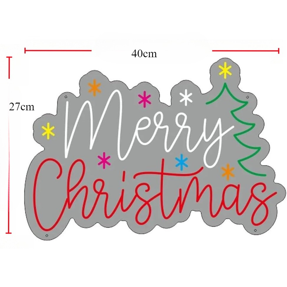 Merry Christmas Neon Sign with - огляд і ціна Lighting Decoration Ideas For Home