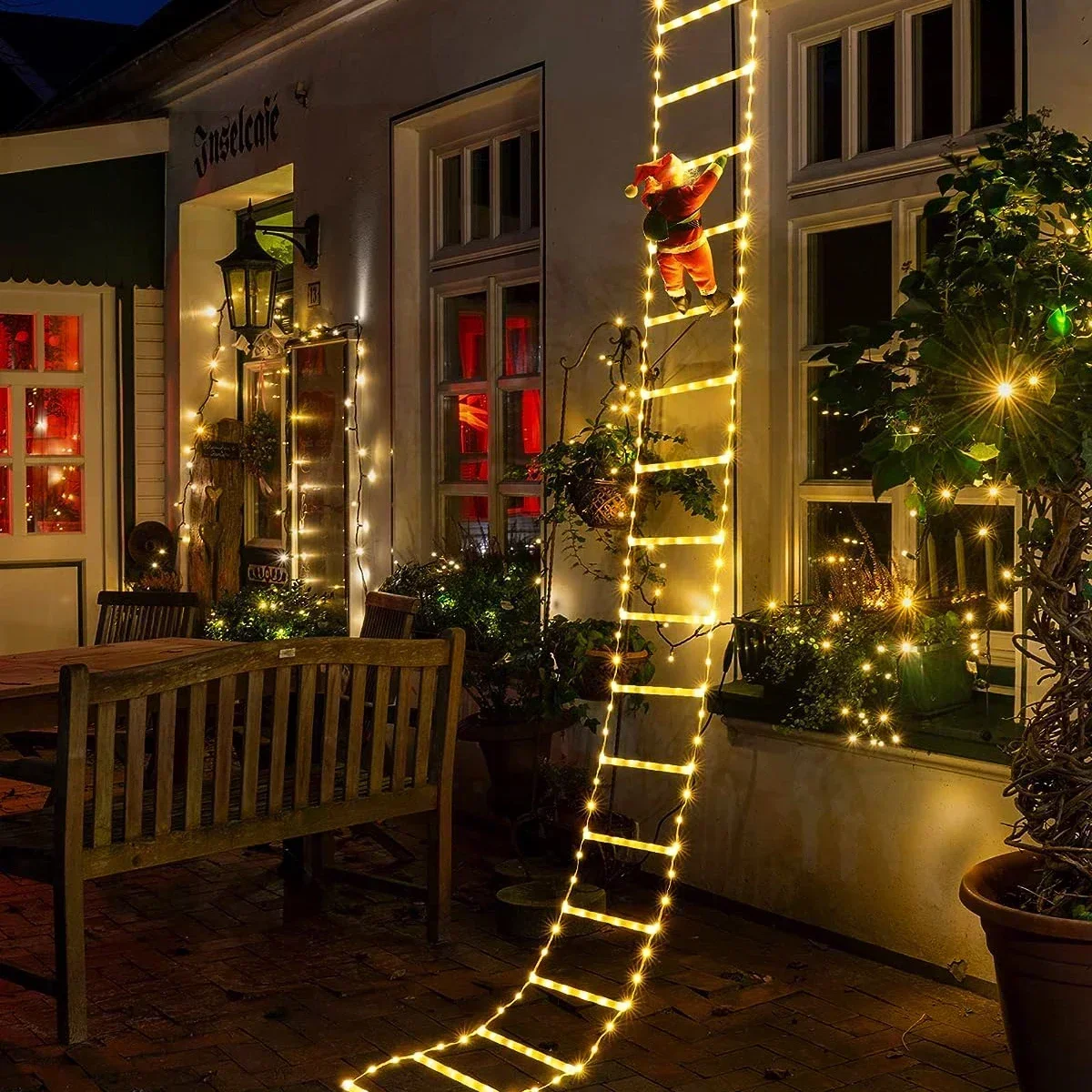 LED Ladder Light for Santa Cla - огляд і ціна Lighting Tree Decor
