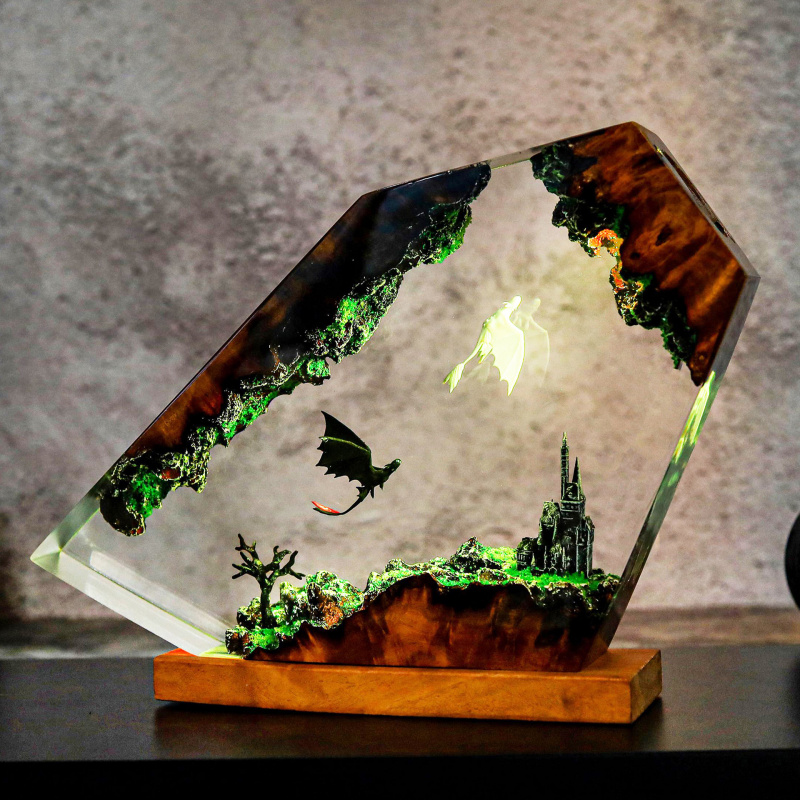 Creative Resin Night Light Bed - огляд і ціна Decor Lighting Sales
