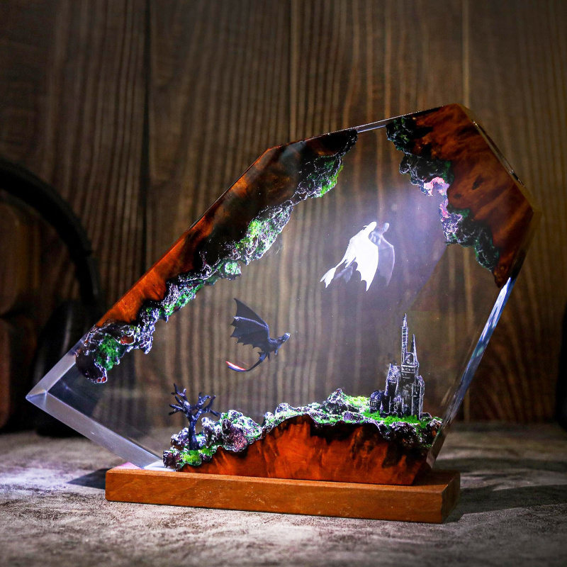 Creative Resin Night Light Bed - огляд і ціна Decor Lighting Sales