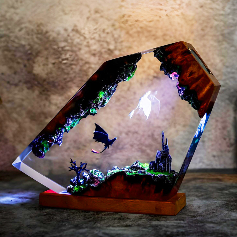 Creative Resin Night Light Bed - огляд і ціна Decor Lighting Sales