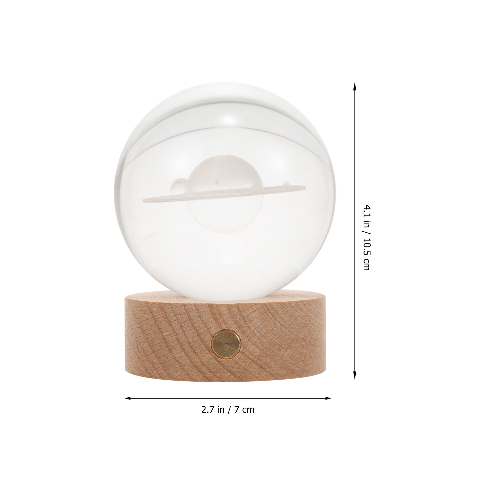 3D Engraved Crystal Ball Night - огляд і ціна Lighting Decoration Ideas For Home