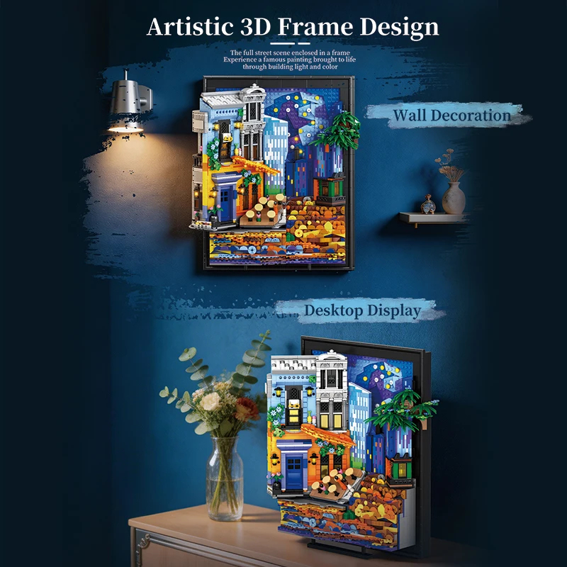 2678PCS Night Sky Cafe Picture - огляд і ціна Lighting Decoration Ideas For Home