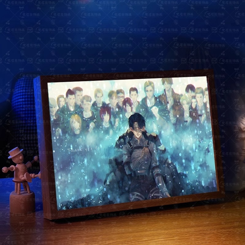 Attack on Titan LED Night Ligh - огляд і ціна Lighting Decor Photos