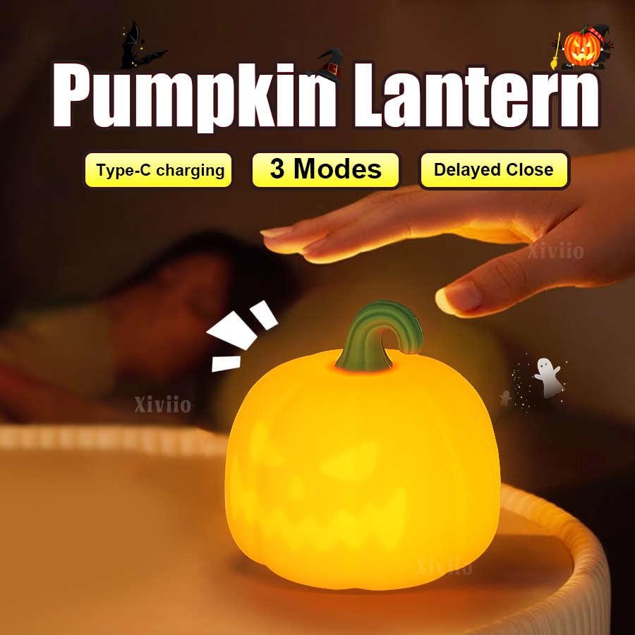 Halloween Pumpkin Lamp Super S - огляд і ціна Lighting Decoration Ideas