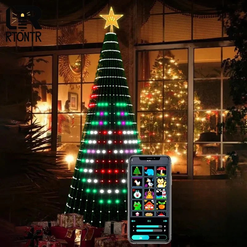 Smart RGB Christmas Tree Toppe - огляд і ціна Lighting Tree Decor