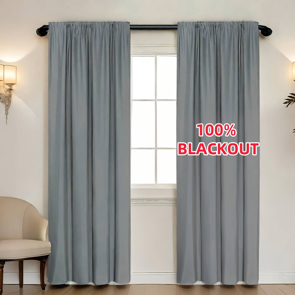 1pc 100% Blackout Curtain with - огляд і ціна Lighting Decoration Ideas