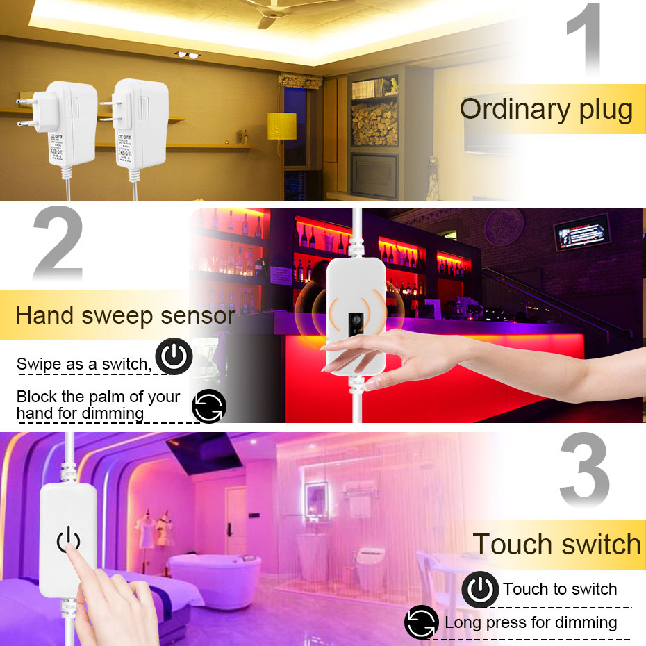 LED Strip Light 2835SMD DC12V  - огляд і ціна Decor Lighting Hours