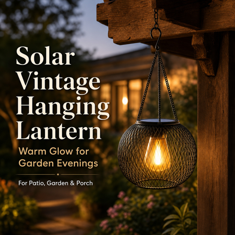 Solar Powered LED Hanging Floo - огляд і ціна Lighting Decoration Ideas