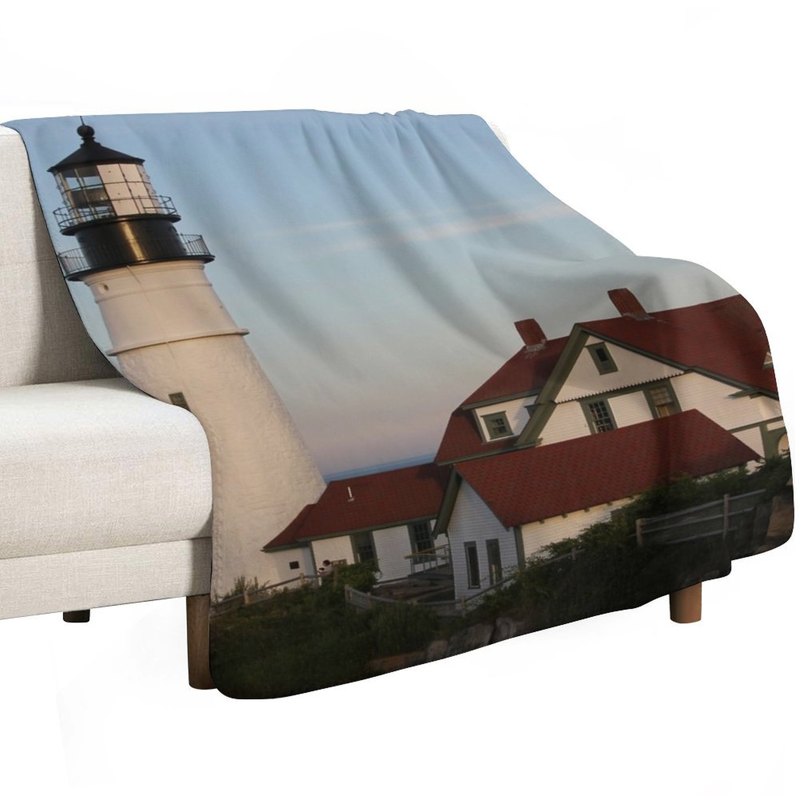 Portland Head Light Throw Blan - огляд і ціна Lighting Decoration Ideas For Home