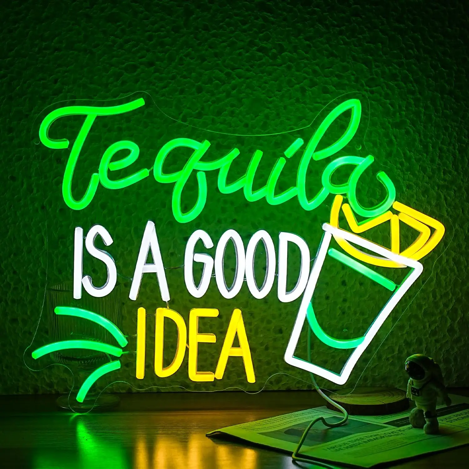 Tequila Is A Good Idea Neon Si - огляд і ціна Lighting Decoration Ideas For Home