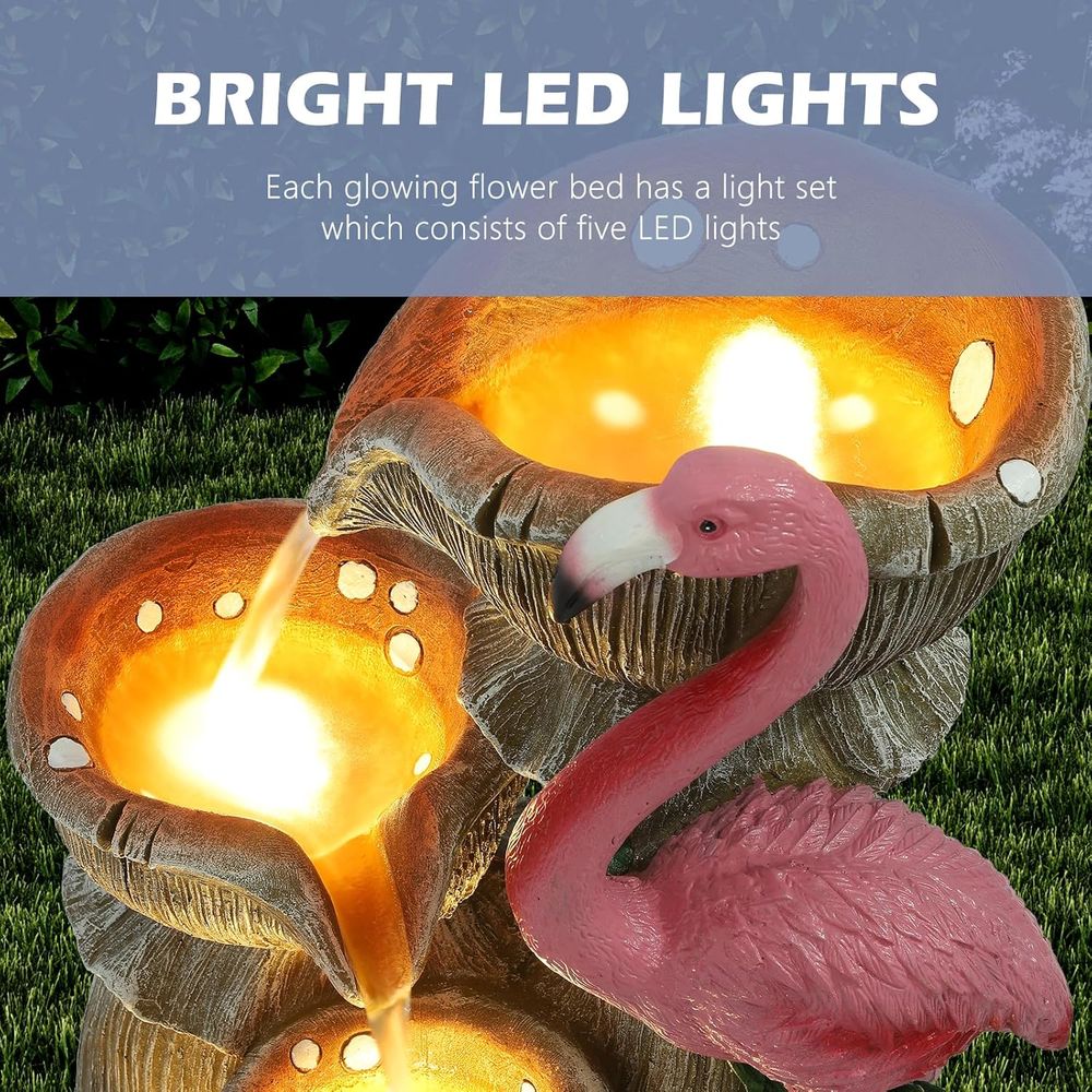 5 Tier Garden Waterfalls with  - огляд і ціна Lighting Decoration Stand