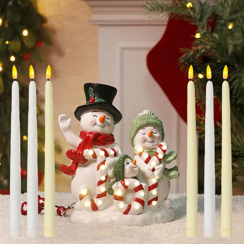 6pcs LED Flameless Taper Candl - огляд і ціна Lighting Decoration Ideas
