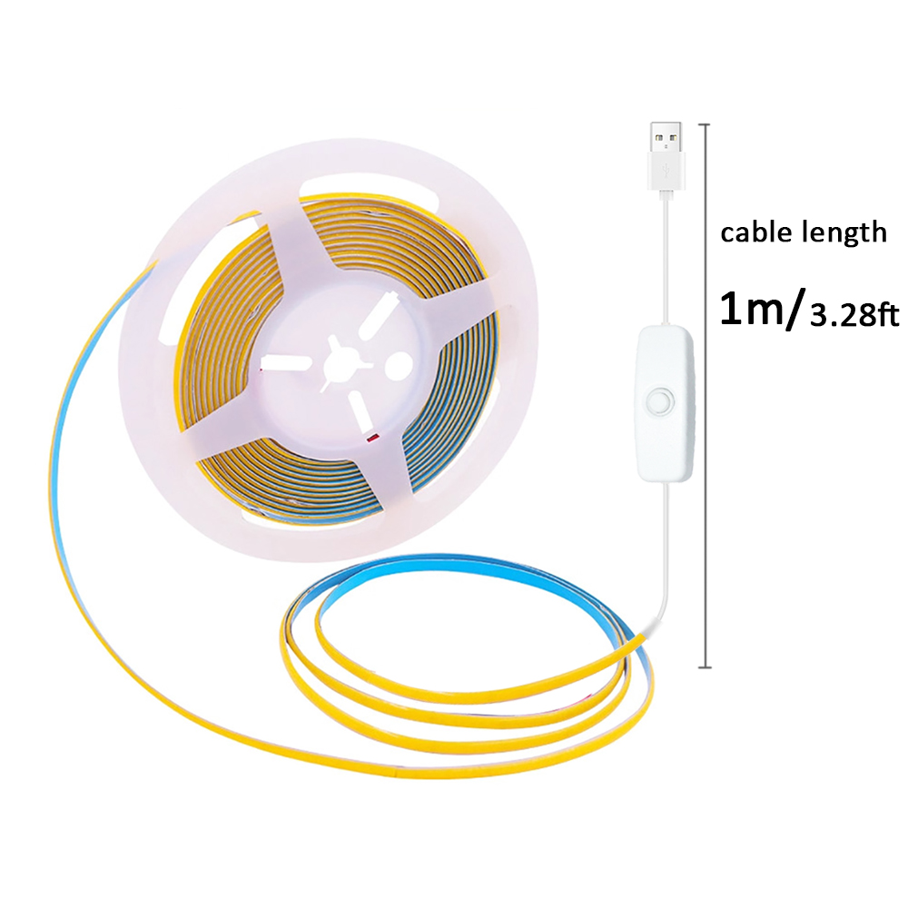 3mm Ultra Thin Led COB Strip U - огляд і ціна Decor Lighting Hours
