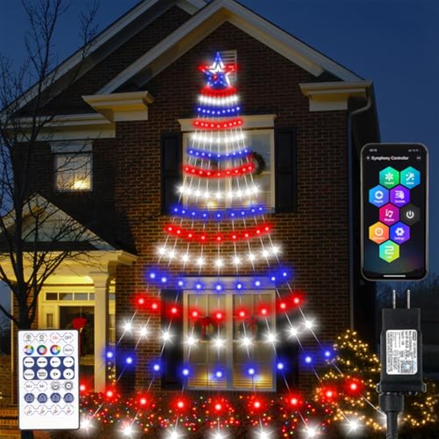 Smart 4th of July Decorations  - огляд і ціна Lighting Tree Decor