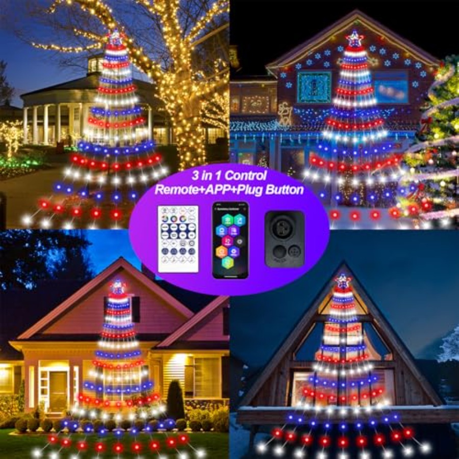 Smart 4th of July Decorations  - огляд і ціна Lighting Tree Decor