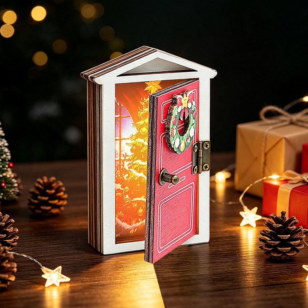 Christmas Light Up Elf Wooden  - огляд і ціна Santa'S Elves Holiday Lighting & Decor Llc