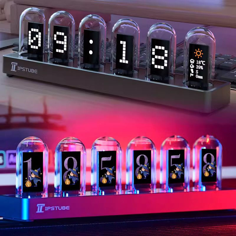 RGB Nixie Tube Clock LED Glows - огляд і ціна Lighting Decoration Ideas For Home