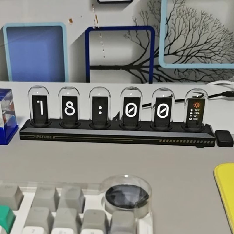 RGB Nixie Tube Clock LED Glows - огляд і ціна Lighting Decoration Ideas For Home