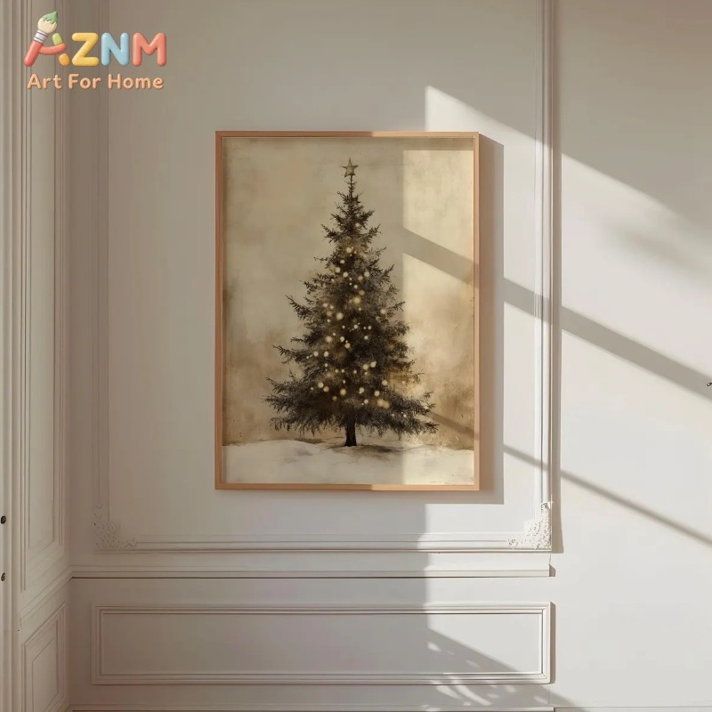 Aged Vintage Christmas Tree St - огляд і ціна Lighting Tree Decor