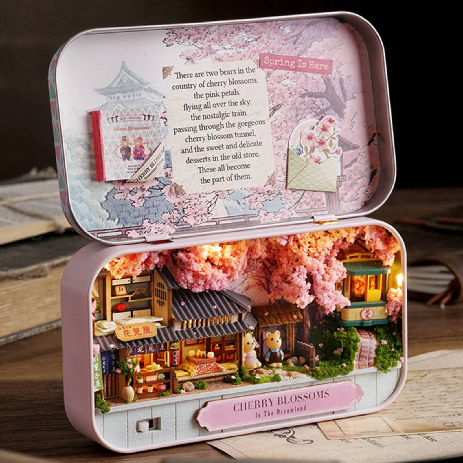 Box Theater Model Gift Idea DI - огляд і ціна Lighting Decoration Ideas For Home
