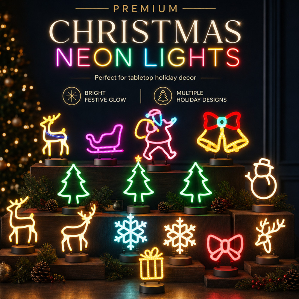 Christmas Decoration LED Neon  - огляд і ціна Lighting Tree Decor