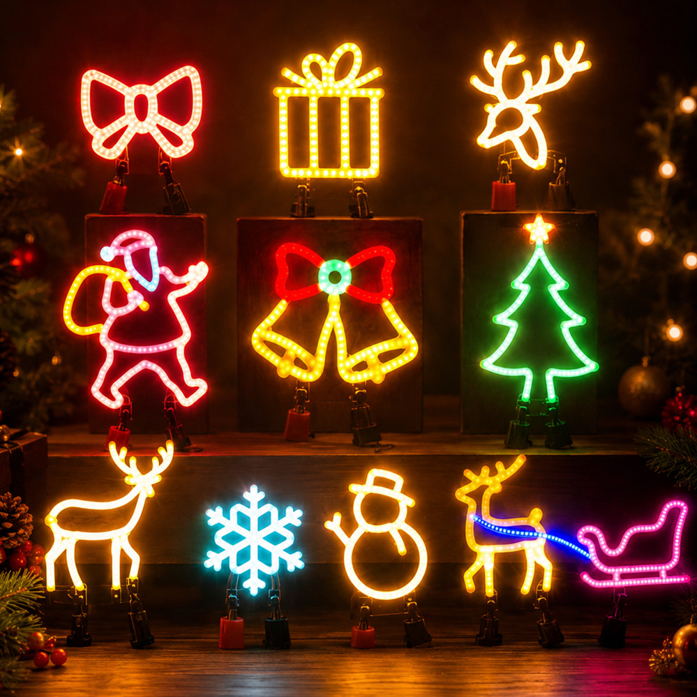 Christmas Decoration LED Neon  - огляд і ціна Lighting Tree Decor
