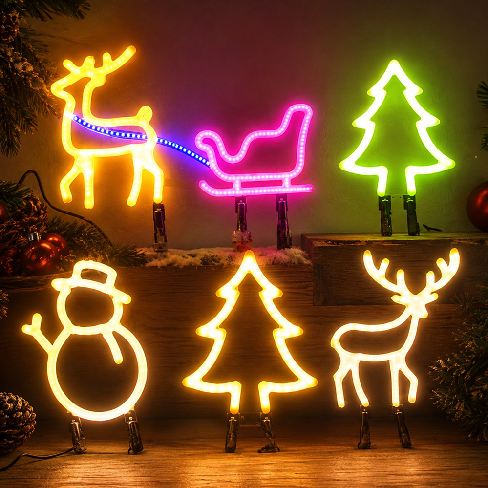 Christmas Decoration LED Neon  - огляд і ціна Lighting Tree Decor