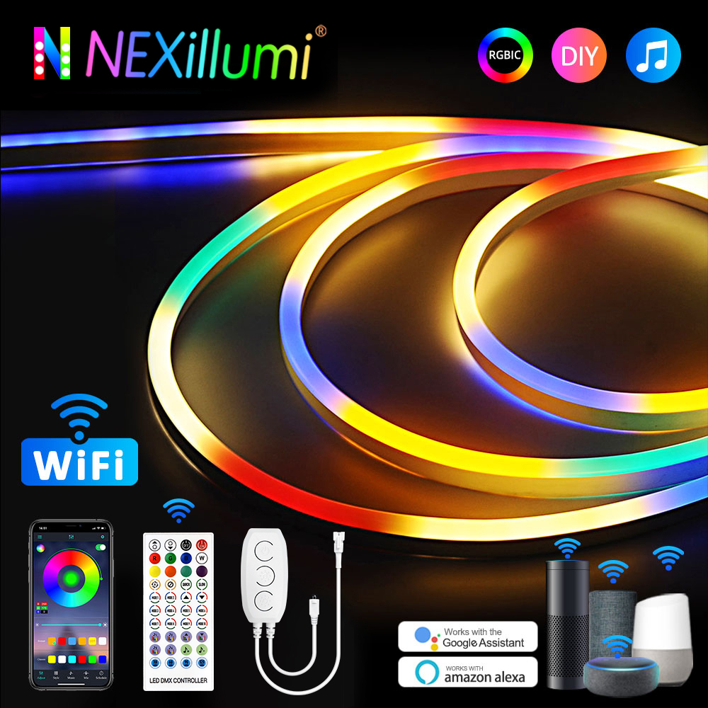 TUYA WiFi Neon RGBIC LED Addre - огляд і ціна Decor Lighting Address