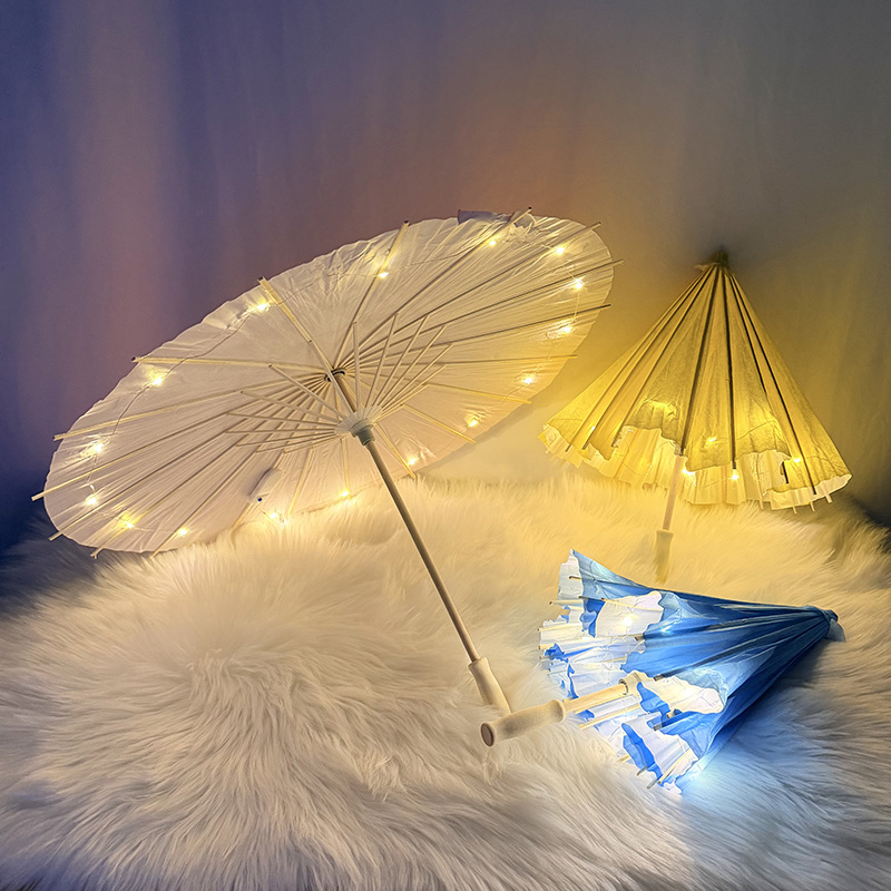 `Glowing LED Oil Paper Umbrell - огляд і ціна Lighting Decor Photos