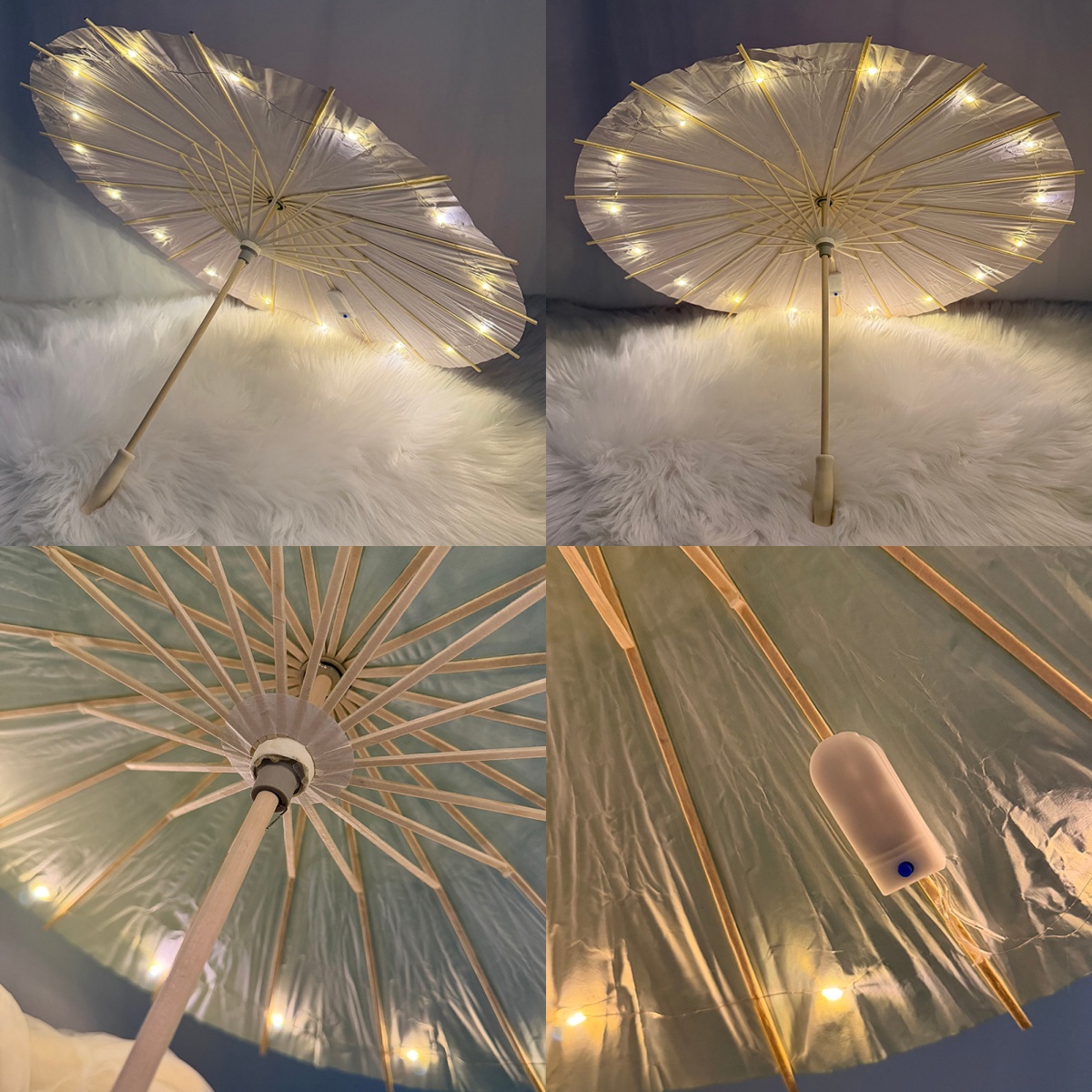 `Glowing LED Oil Paper Umbrell - огляд і ціна Lighting Decor Photos
