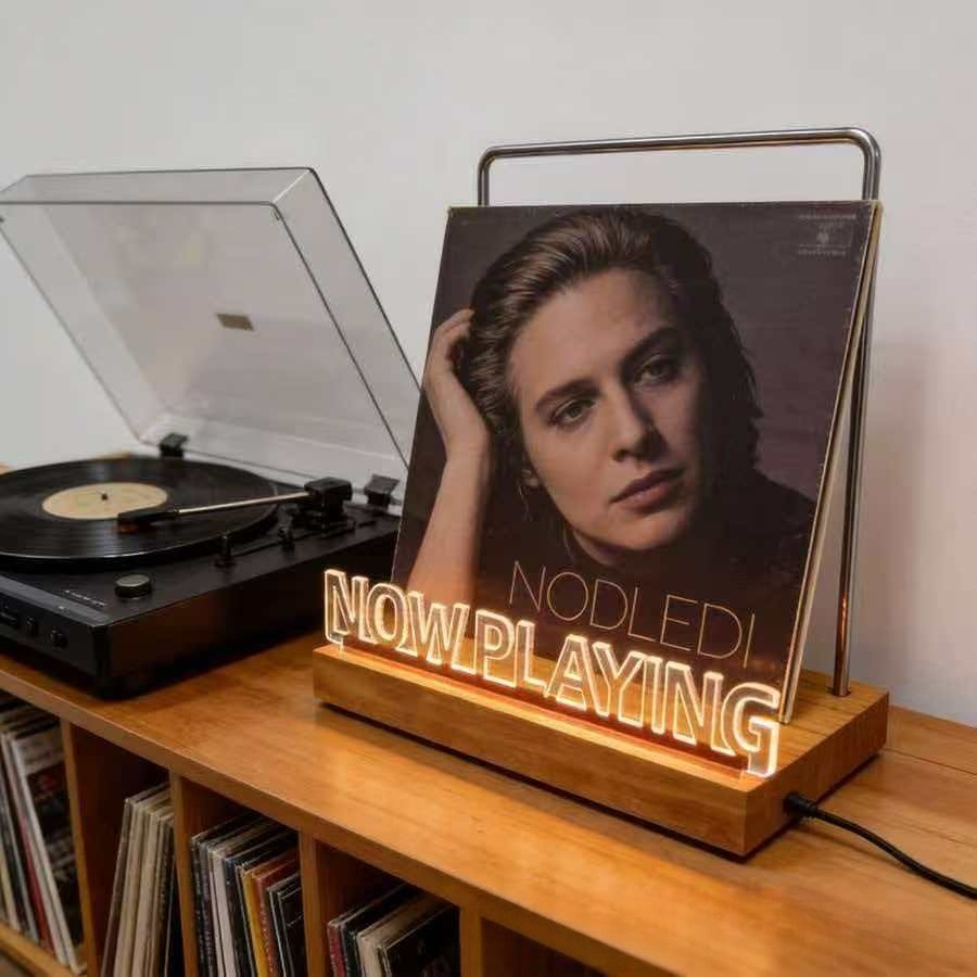 Light Up Vinyl Record Display  - огляд і ціна Lighting Decoration Stand