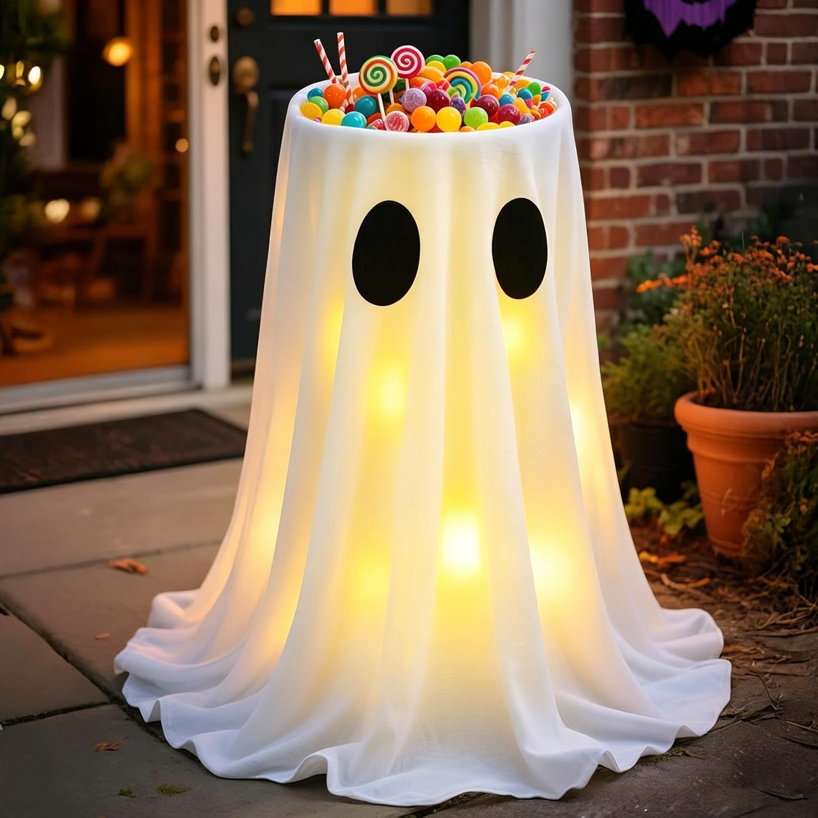 Ghost Halloween Decorations 8  - огляд і ціна Lighting Decoration Stand