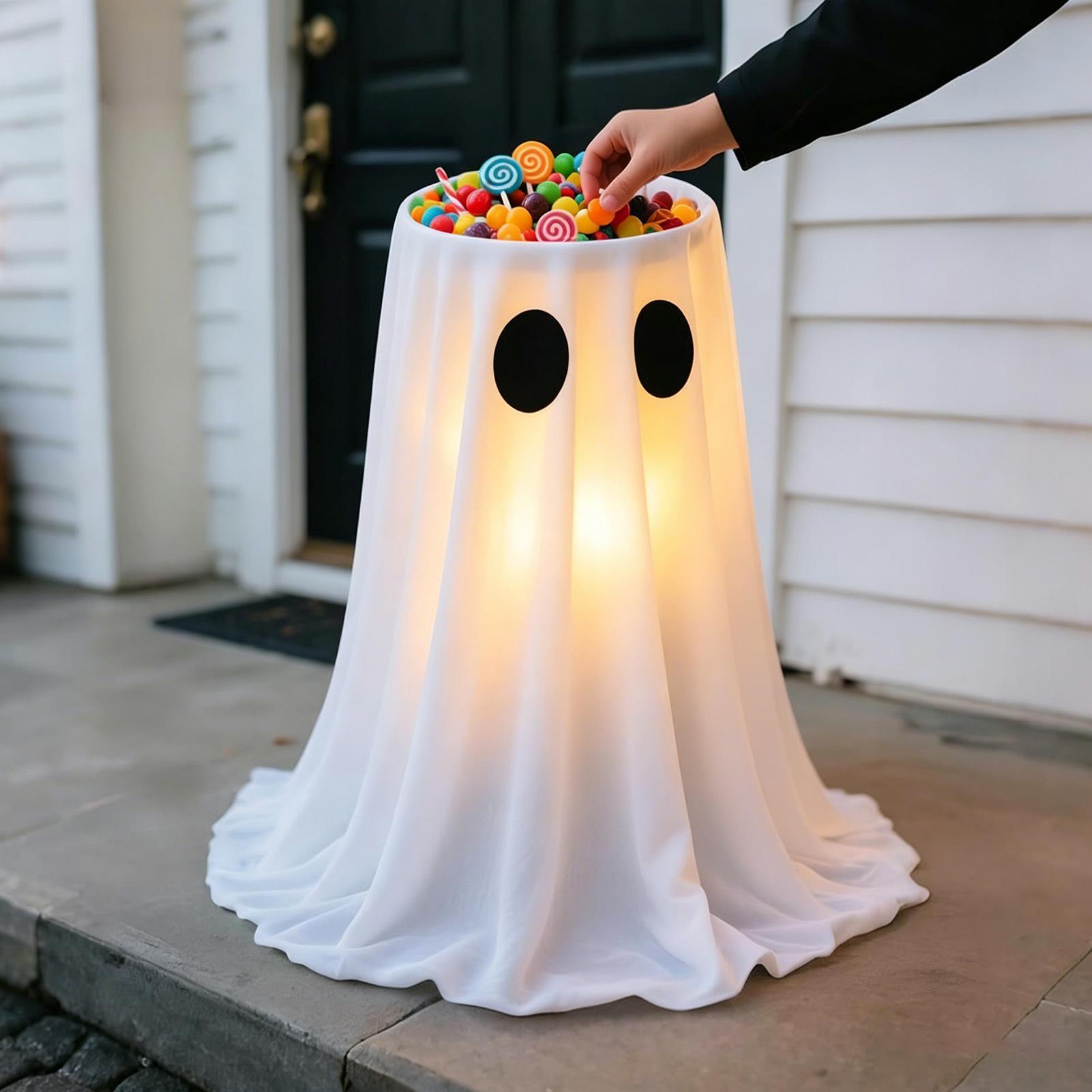 Ghost Halloween Decorations 8  - огляд і ціна Lighting Decoration Stand