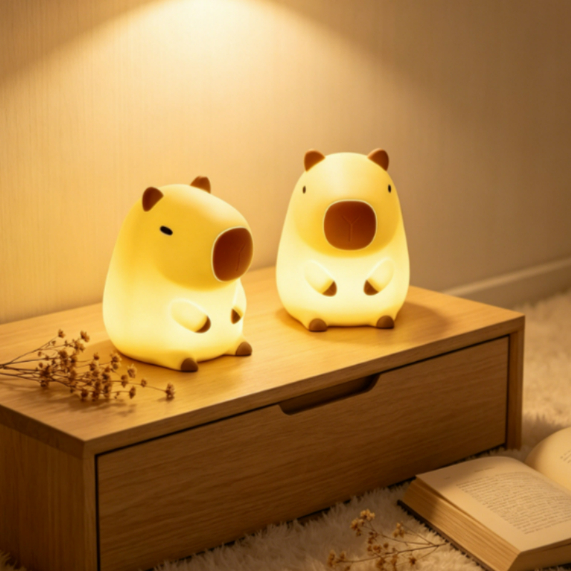 Cute Pet Capybara Night Light  - огляд і ціна Decor Lighting Sales