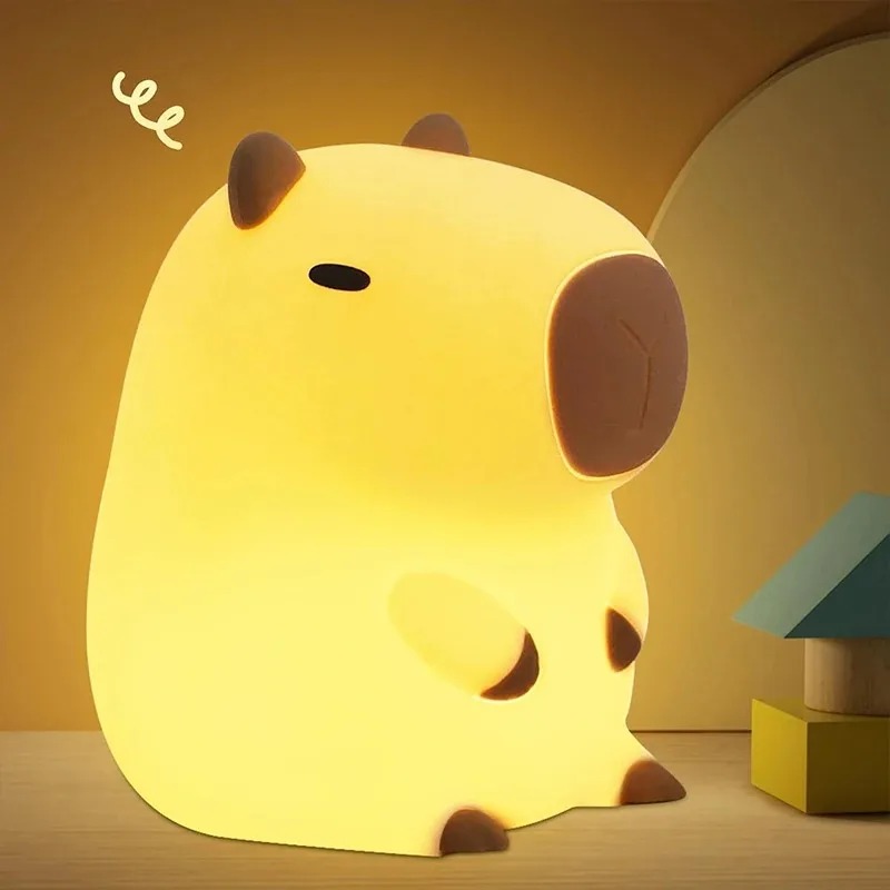 Cute Pet Capybara Night Light  - огляд і ціна Decor Lighting Sales