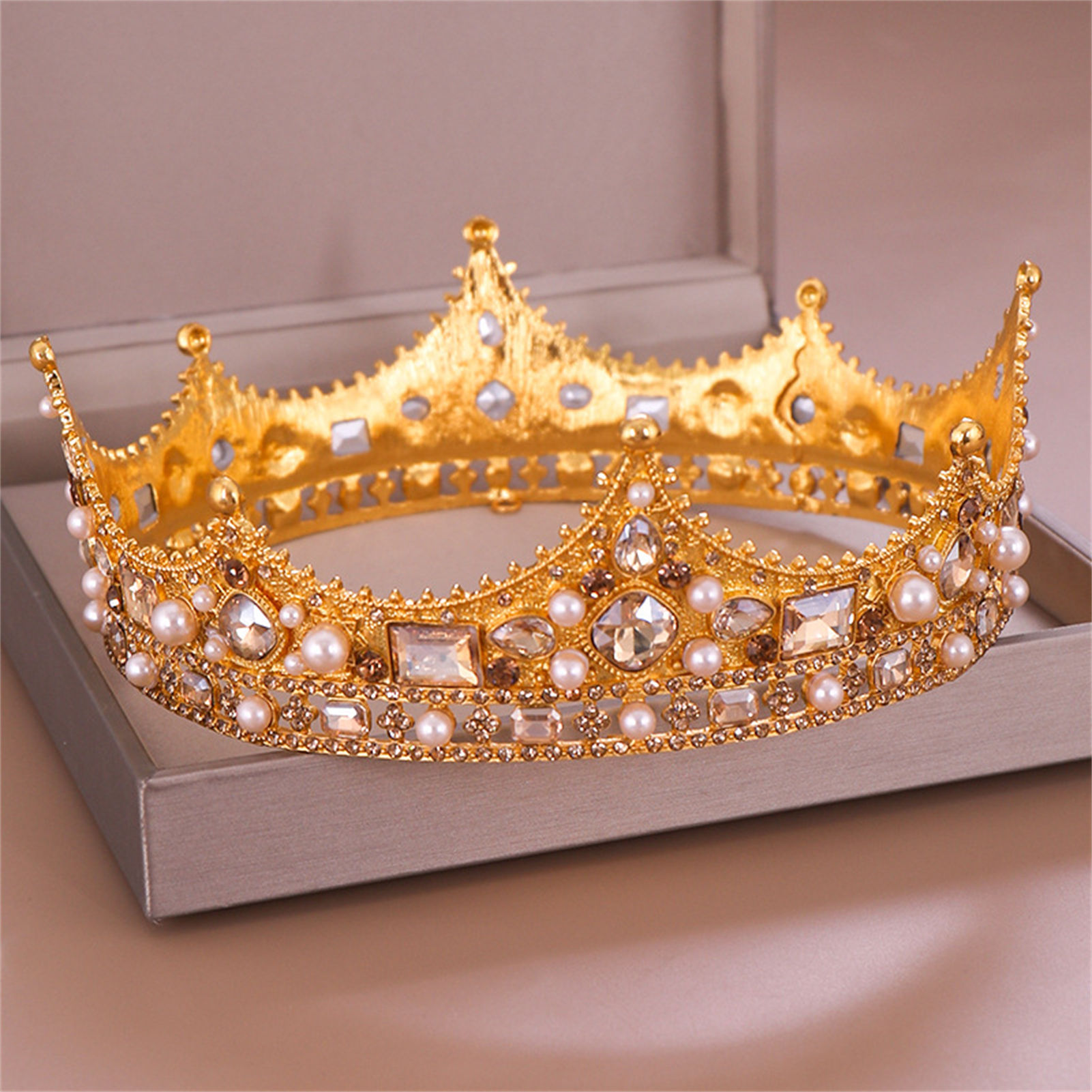 Bridal Crown Rhinestone Tiara  - огляд і ціна Elegant Decor & Lighting Llc
