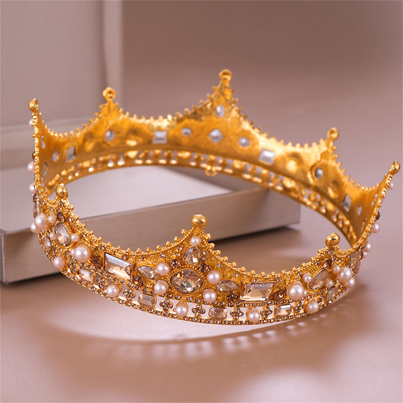 Bridal Crown Rhinestone Tiara  - огляд і ціна Elegant Decor & Lighting Llc