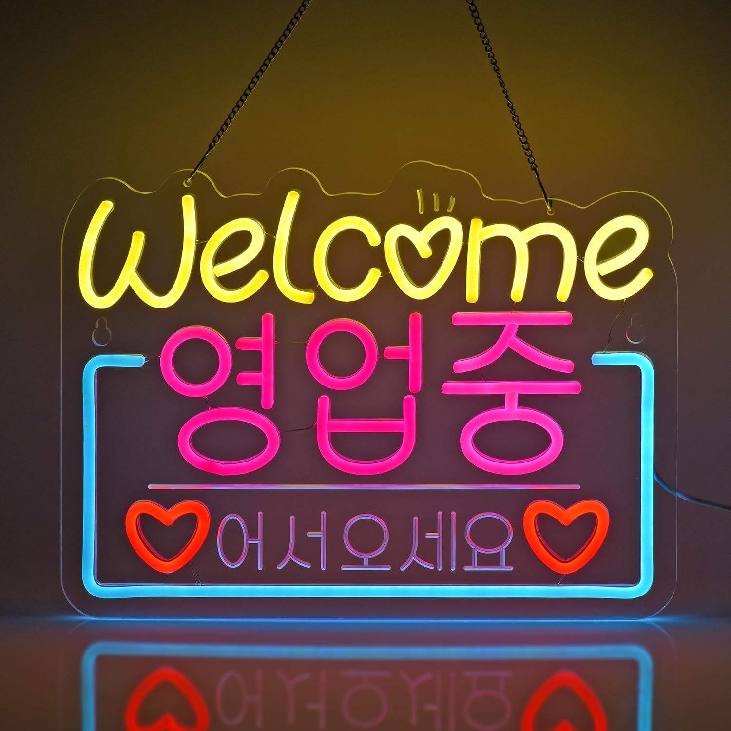 Korean Welcome on Sale Neon Si - огляд і ціна Decor Lighting Sales
