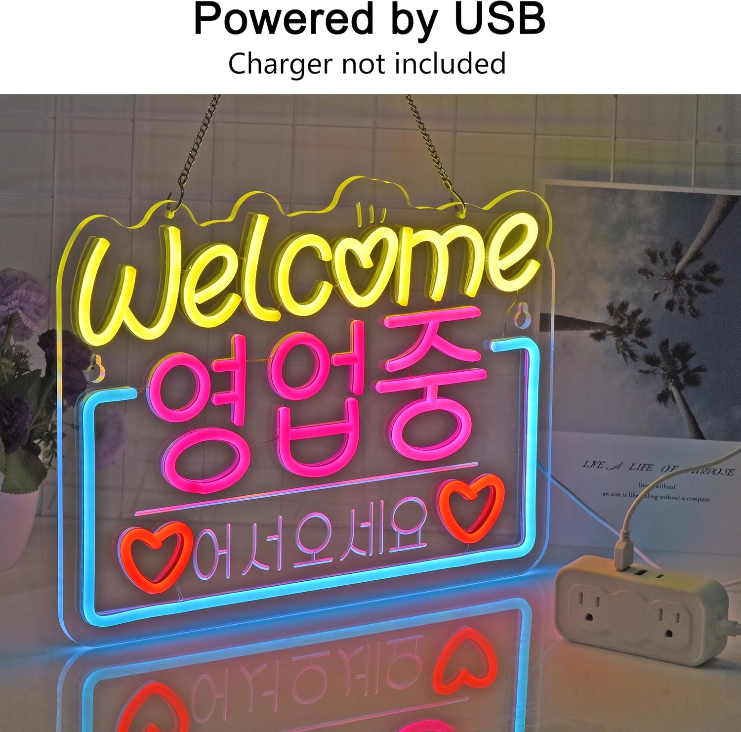 Korean Welcome on Sale Neon Si - огляд і ціна Decor Lighting Sales