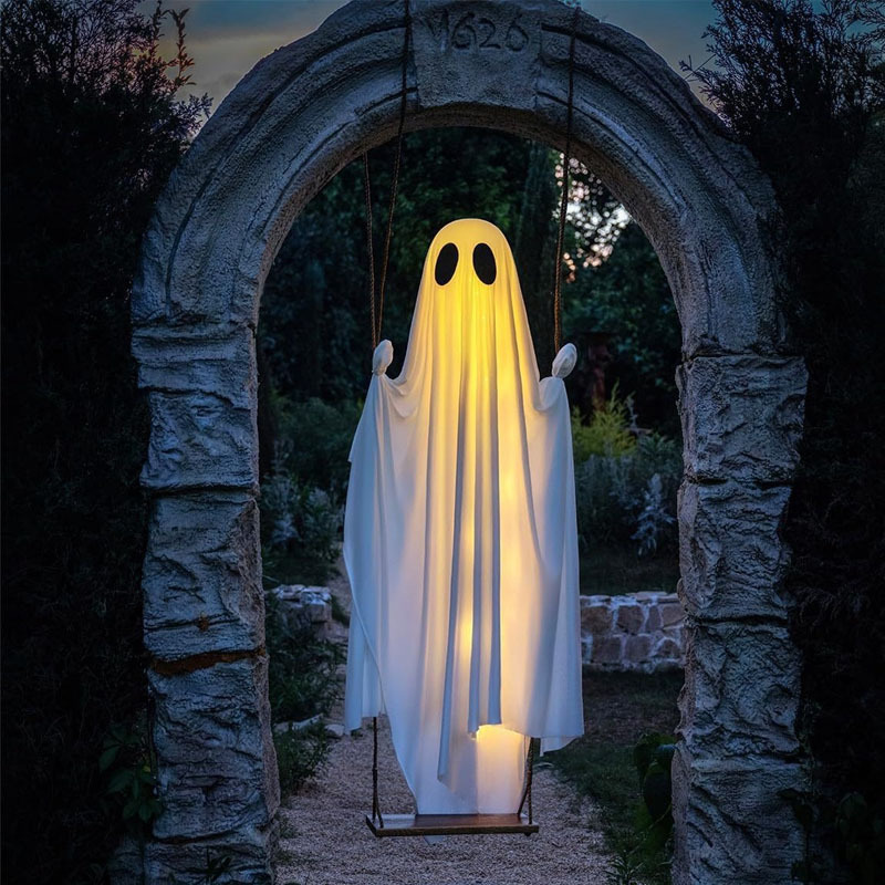 Hanging Swing Ghost Halloween  - огляд і ціна Lighting Tree Decor